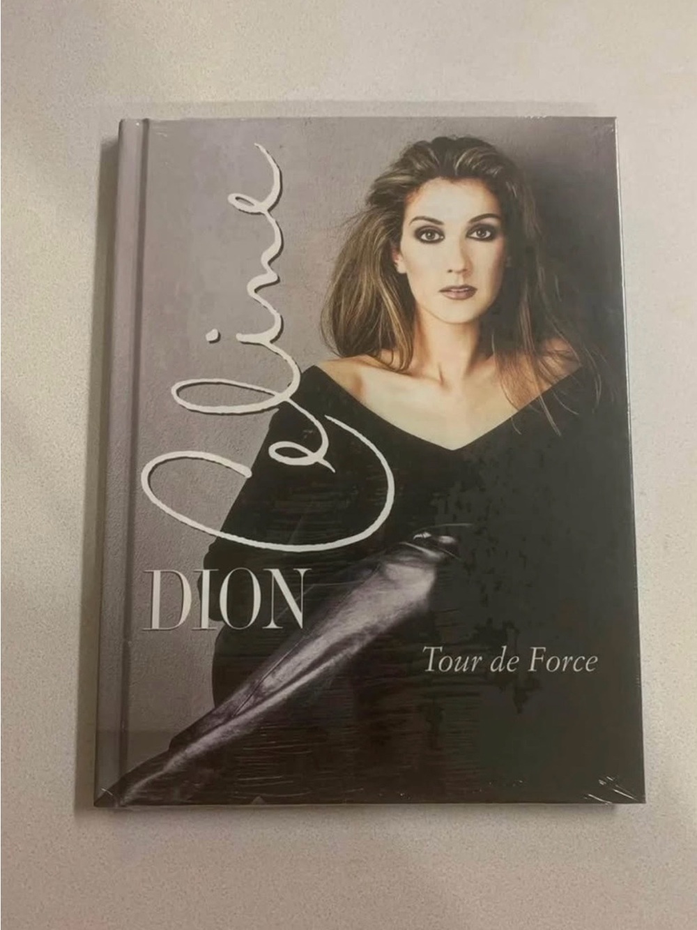 1st Edition Dion Tour de Force Hardcover Book - Black
